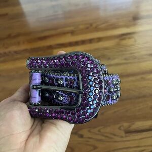 B.B Simon Purple Belt Size 40